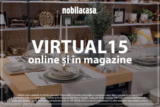 Regulament campanie “VIRTUAL 15 – 15% reducere prin platforma Virtual Cards”